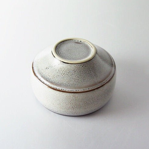 Saikai Ceramics: Hakuwan - Shiroyuzu, White Yuzu Porcelain Matcha Bowl with Gift Box - Image 4