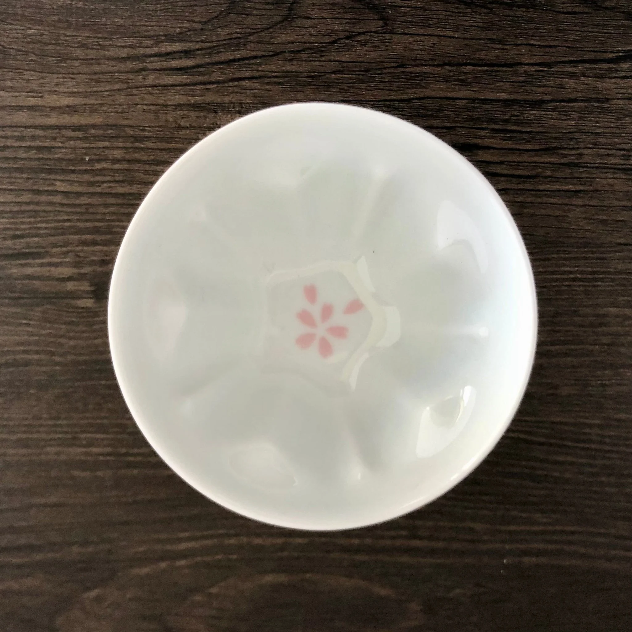 Sakura Shaped Porcelain Tea Cup - Image 6