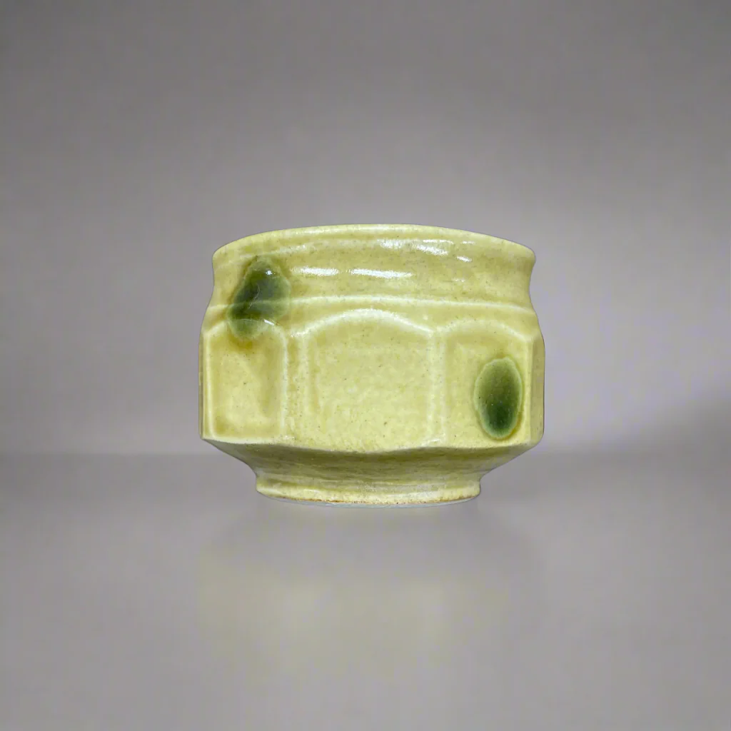 Seiangama: Handmade Mino-yaki Guinomi Cup 5 Piece Set with Wooden Box 手造り五様ぐい呑揃 - Image 18