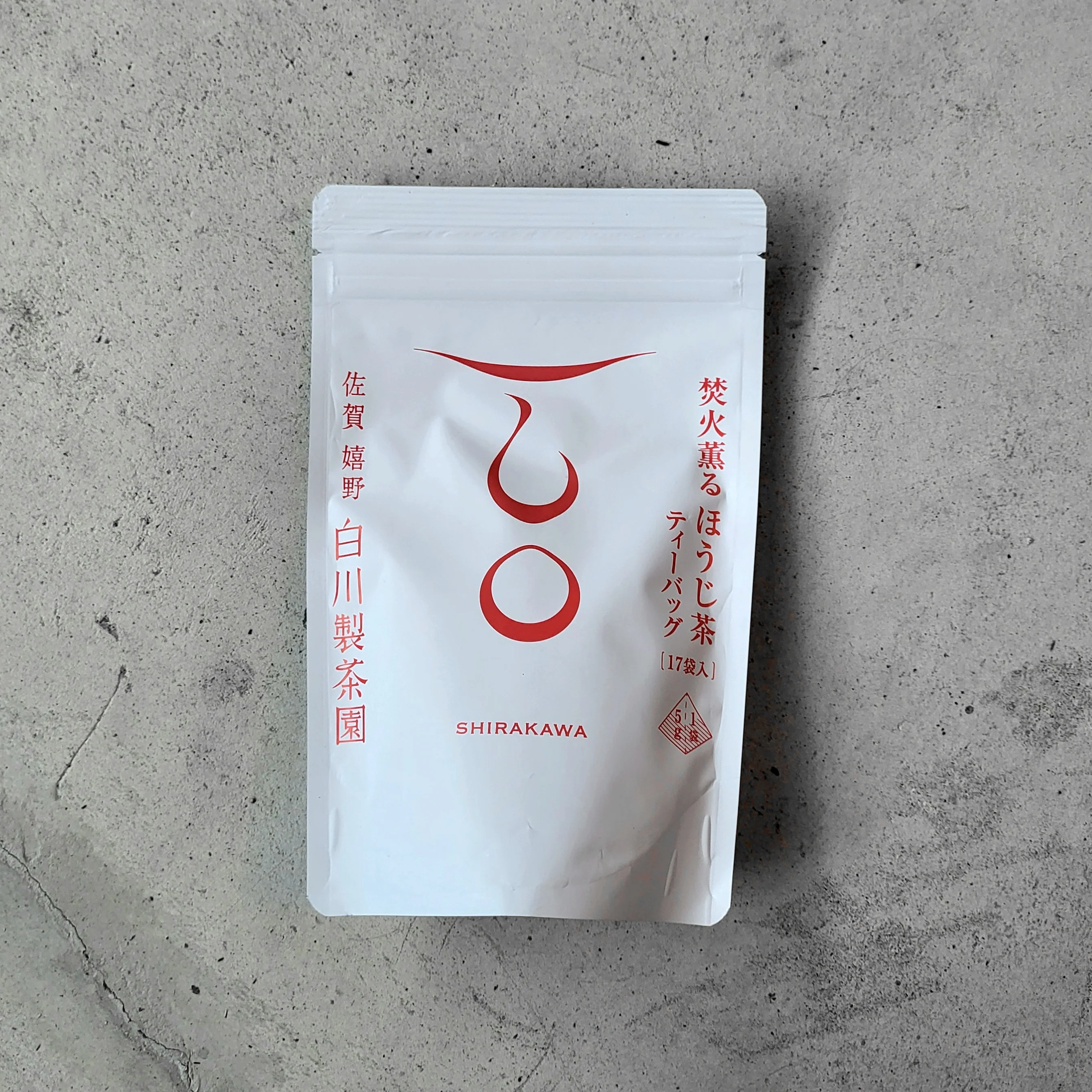 #0983.S1 Shirakawa Seicha: Tea Bags Takibi Kaoru Hojicha