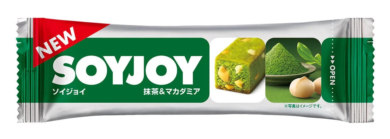 SOYJOY Breakfast Bar Matcha & Macademia Nuts - Image 3