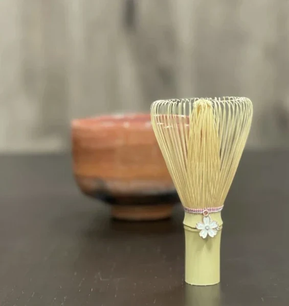 Suikaen: Chasen Matcha Whisk, Laughter (Pink Emi, 笑) - Image 6