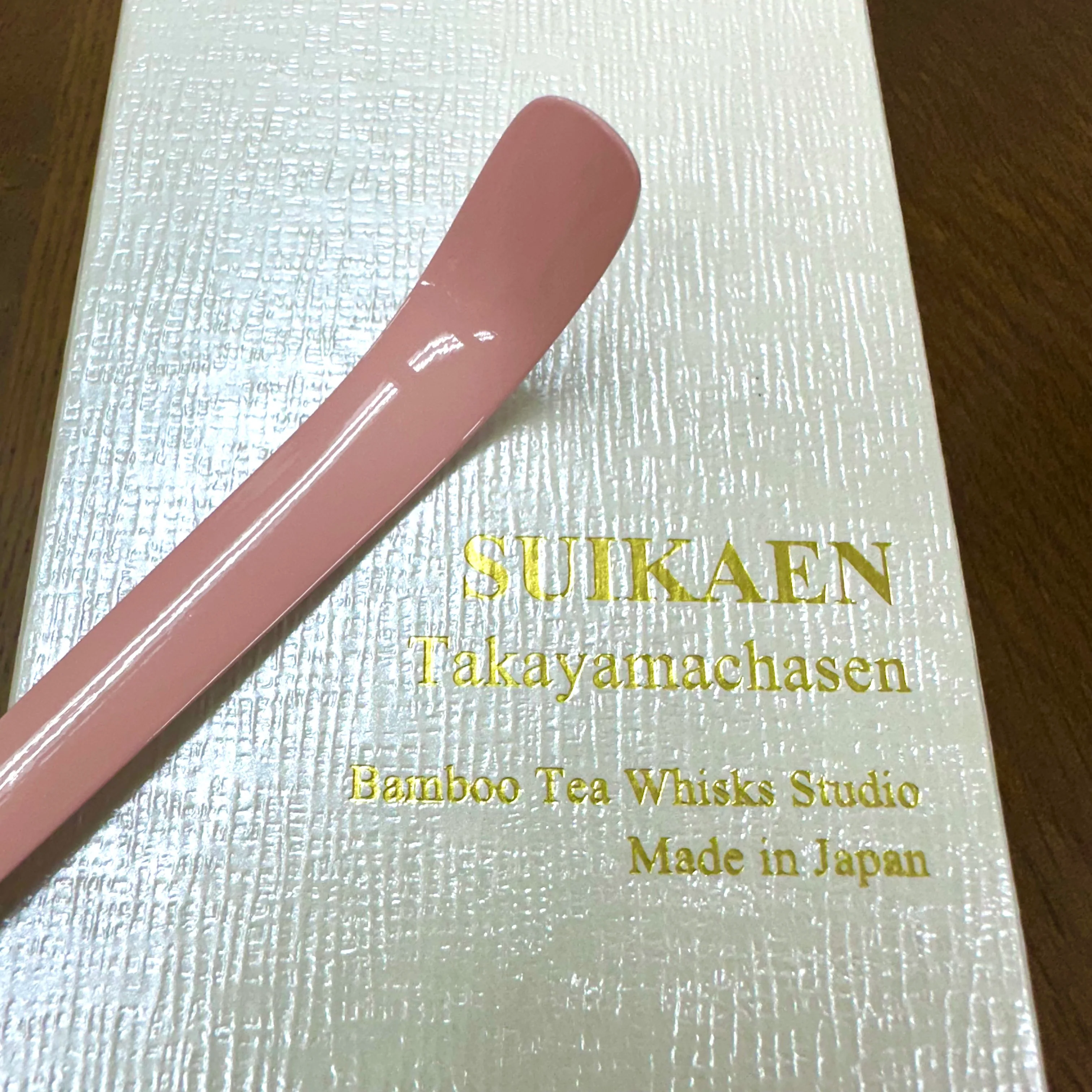 Suikaen: Chasen Matcha Whisk, Laughter (Pink Emi, 笑) - Image 8
