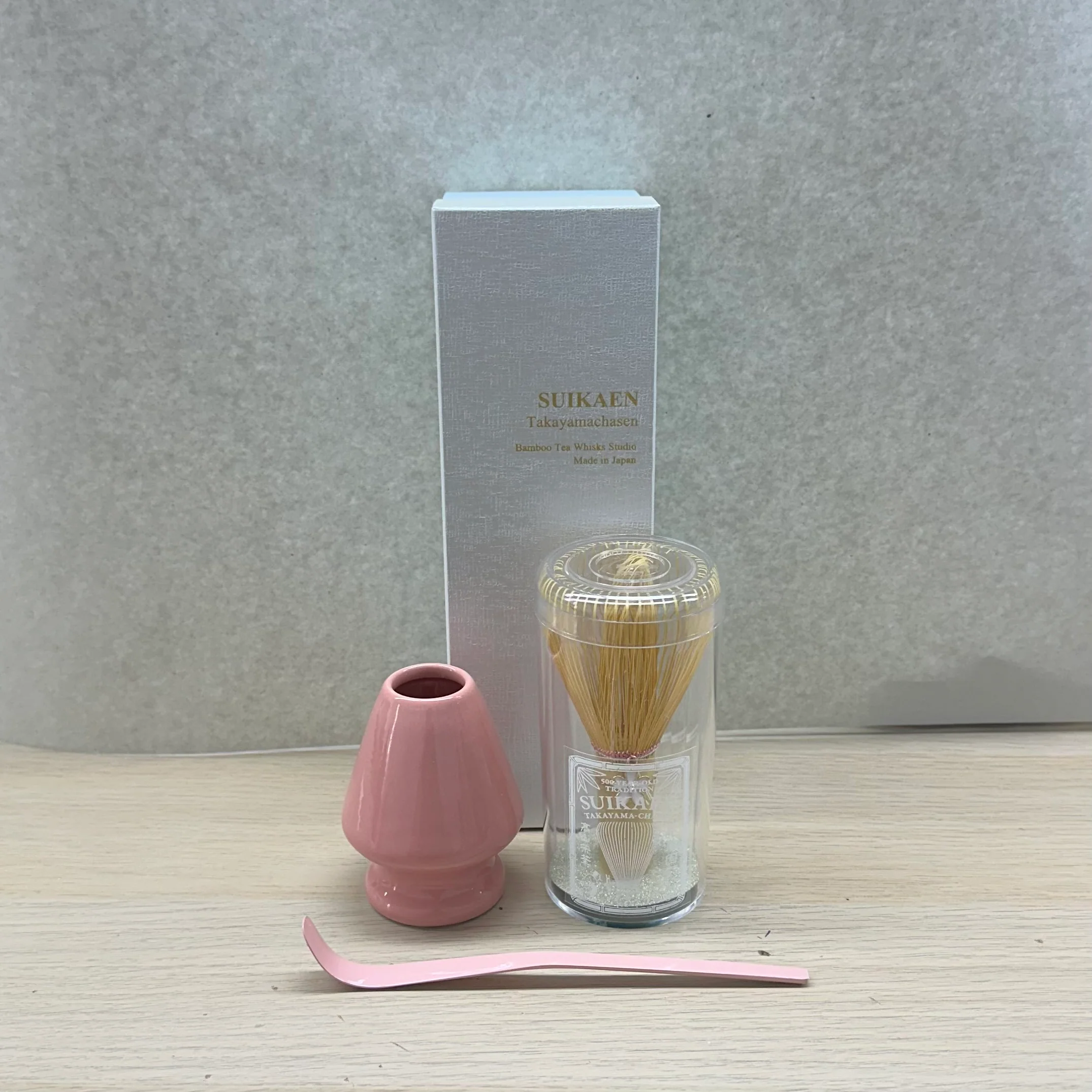 Suikaen: Chasen Matcha Whisk, Laughter (Pink Emi, 笑) - Image 9