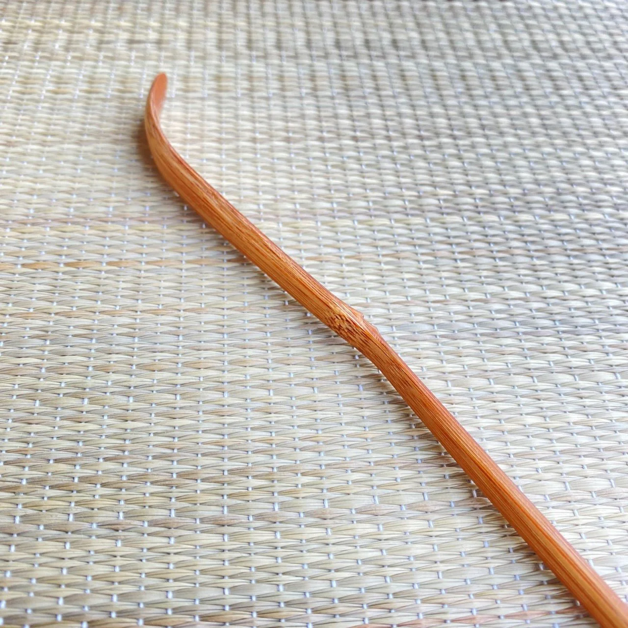 Suikaen Tanimura Yasuburo: Susudake Chashaku, Japanese Dark Bamboo Tea Scoop 煤竹茶杓 - Image 3