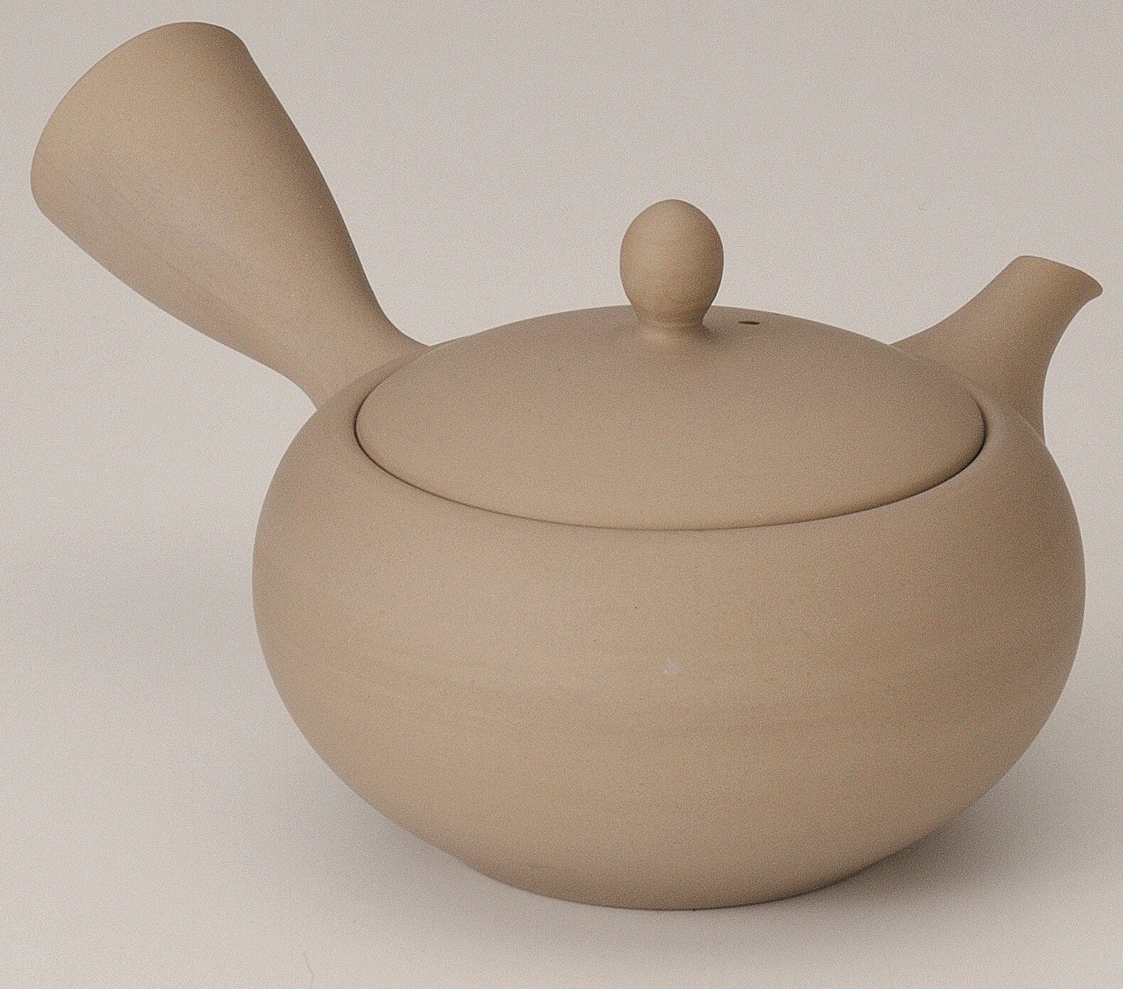 Takasuke Kiln (Y112) 高資陶苑: Tokoname Kyusu Tea Pot, Brown, Asamaru Ceramic Mesh Strainer 300 ml