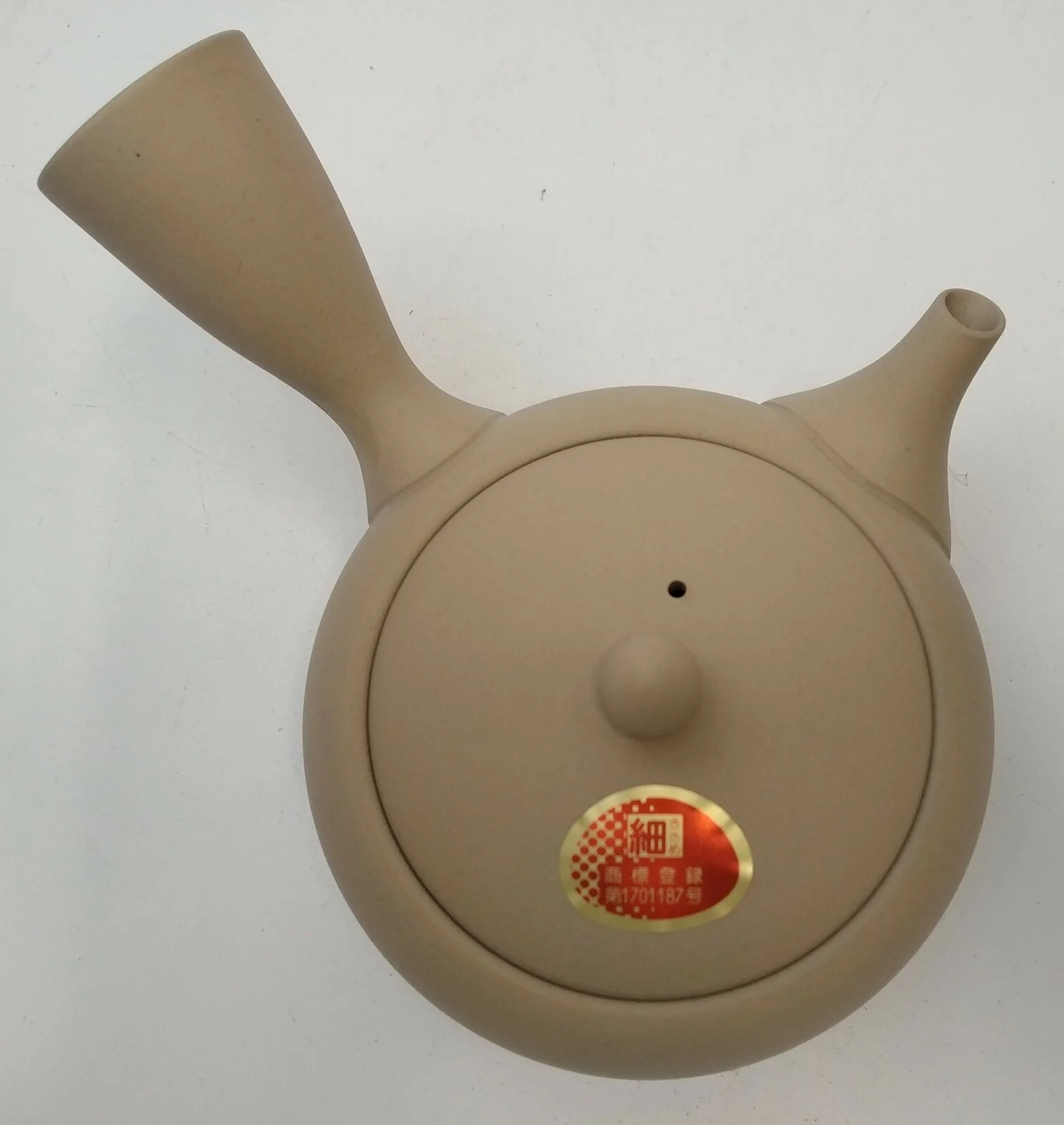 Takasuke Kiln (Y112) 高資陶苑: Tokoname Kyusu Tea Pot, Brown, Asamaru Ceramic Mesh Strainer 300 ml - Image 5