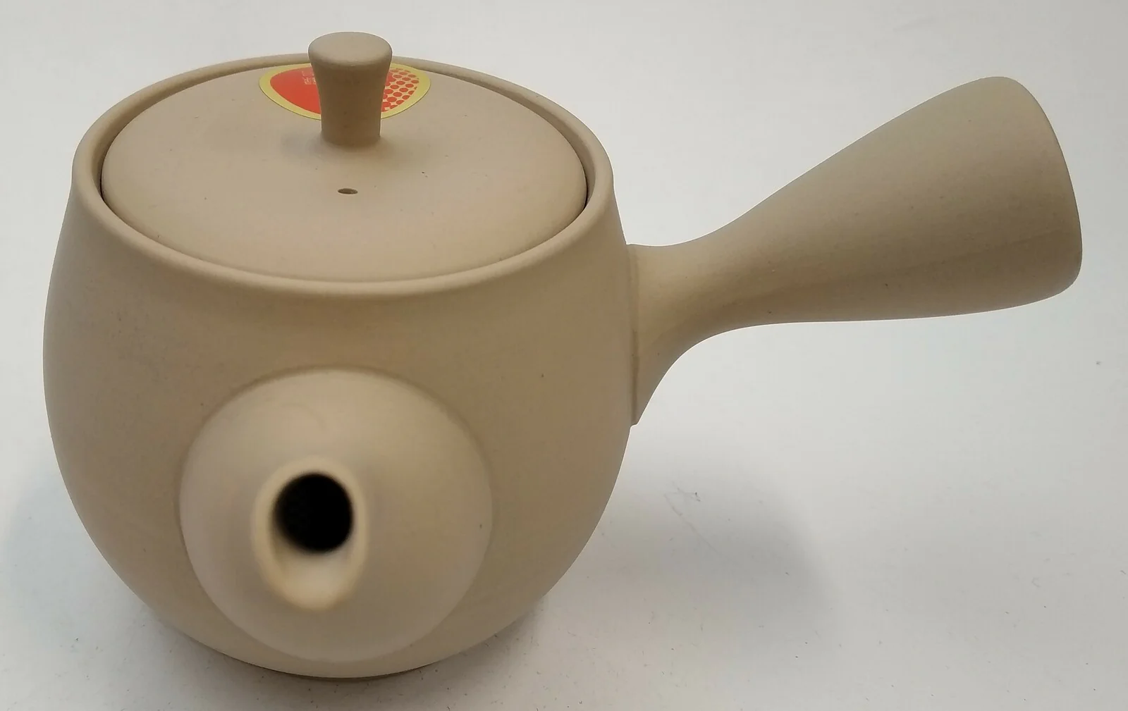 Takasuke Kiln (Y113) 高資陶苑: Tokoname Kyusu Tea Pot, Brown, Urigata Ceramic Mesh Strainer 300 ml - Image 3