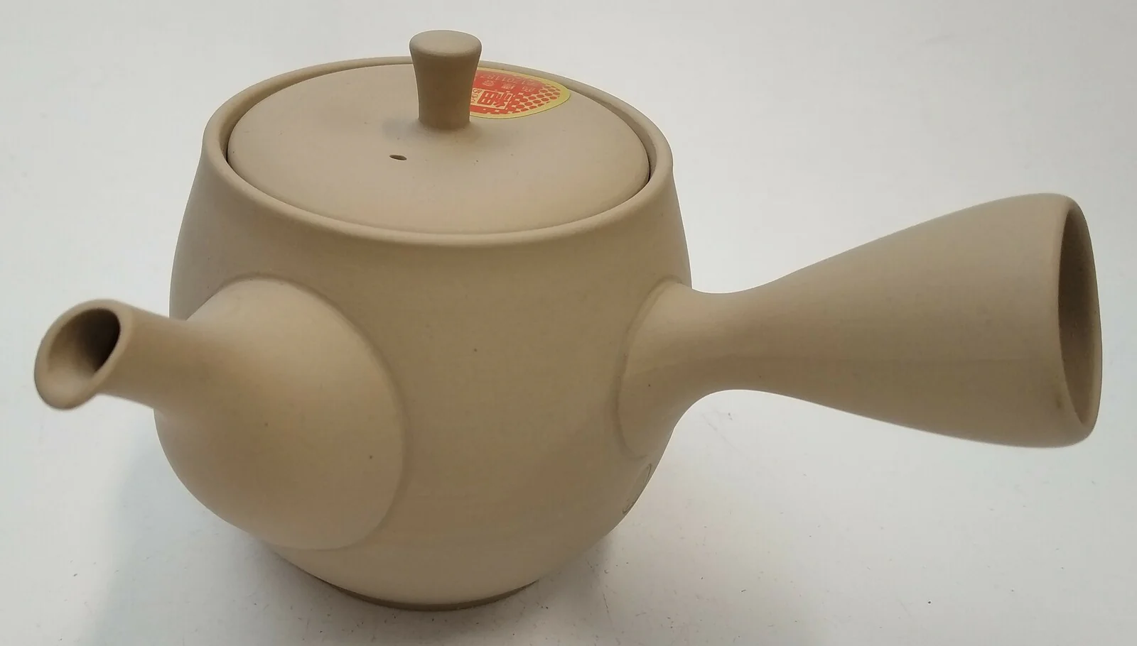 Takasuke Kiln (Y113) 高資陶苑: Tokoname Kyusu Tea Pot, Brown, Urigata Ceramic Mesh Strainer 300 ml - Image 4