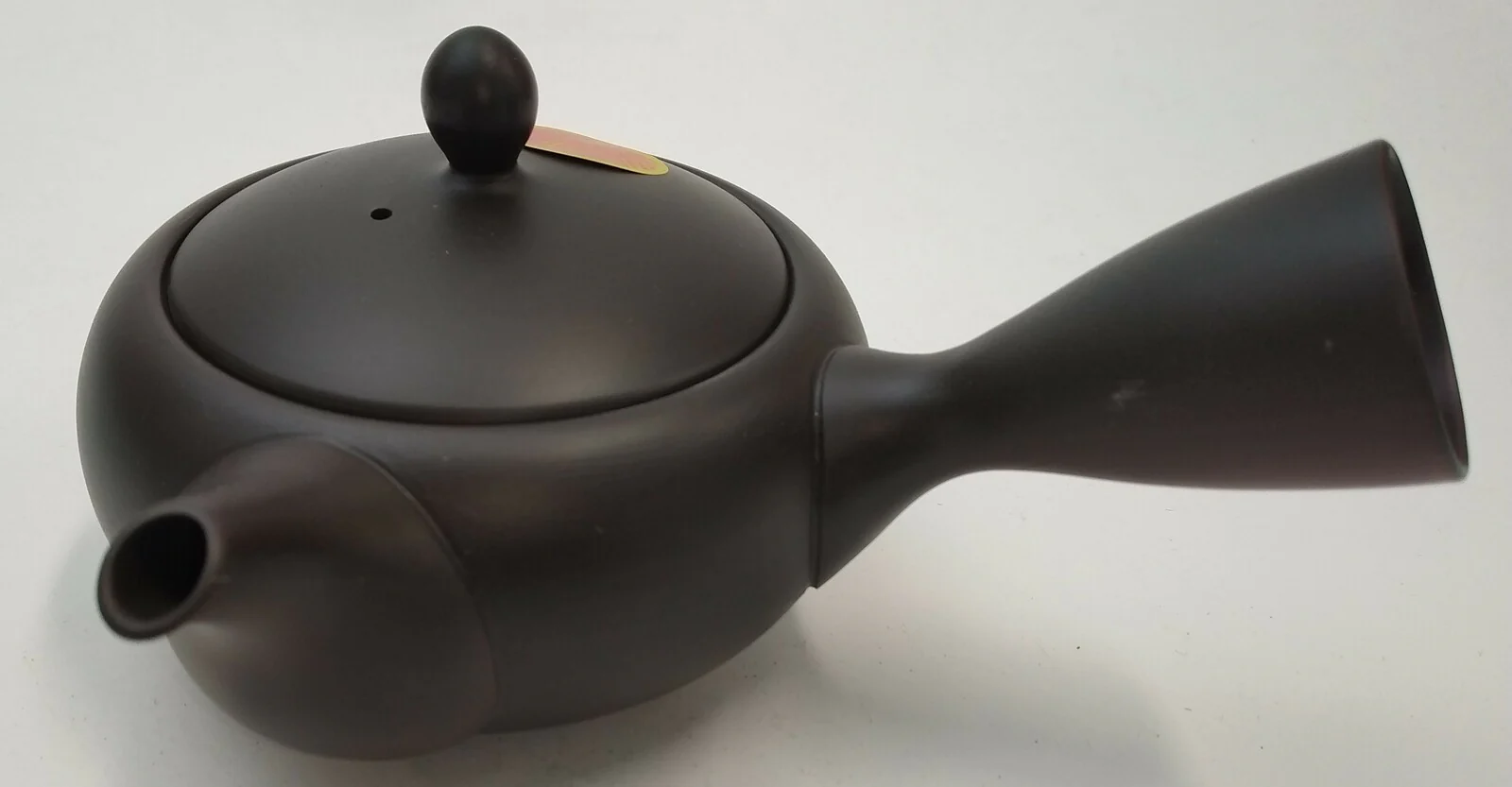 Takasuke Kiln (Y116) 高資陶苑: Tokoname Kyusu Tea Pot, Black, Asamaru Ceramic Mesh Strainer 300 ml - Image 4