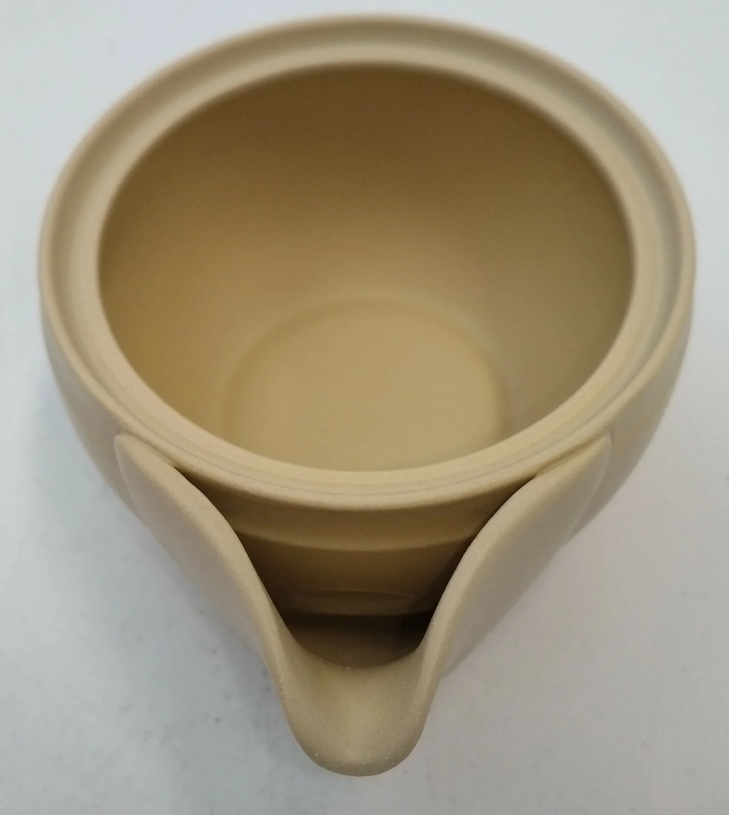 Takasuke Kiln (Y119) 高資陶苑: Tokoname Hohin Tea Pot, Sand Yellow, Ceramic Mesh Strainer 160 ml - Image 4