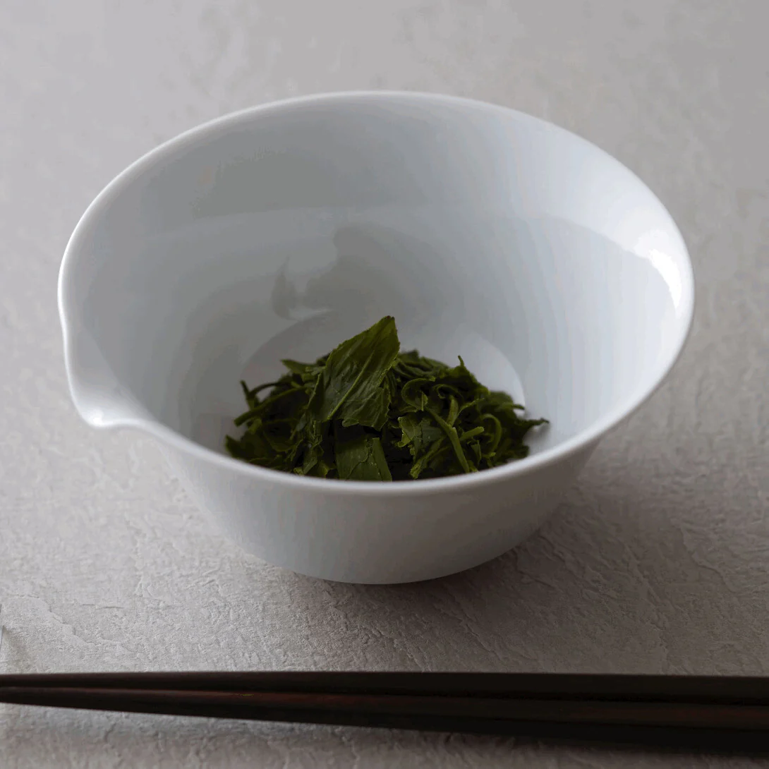 WDH - Hasamiyaki Porcelain White Houhin Tea Set (Pot + 2 Cups) - Image 3