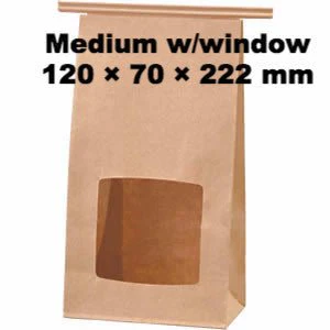 5029x Wire Fold Craft Bags with Window - Image 4