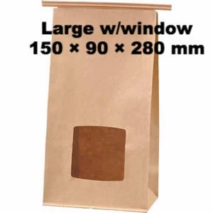 5029x Wire Fold Craft Bags with Window - Image 5