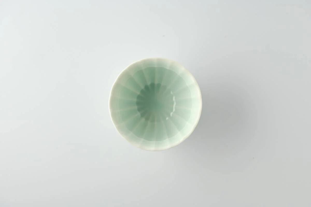Yamani - Miyama Tableware: Sencha Tea Cup Suzune, Tea Green Color - Image 2