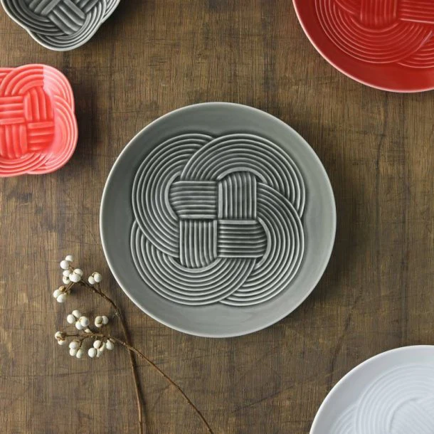 Oda Pottery: Dessert Plate Gray (19 cm)