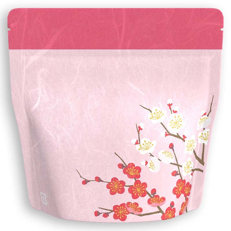 Yoshimura Pack 10100 Resealable Washi Paper Bag Japanese Plum うめ - Image 2