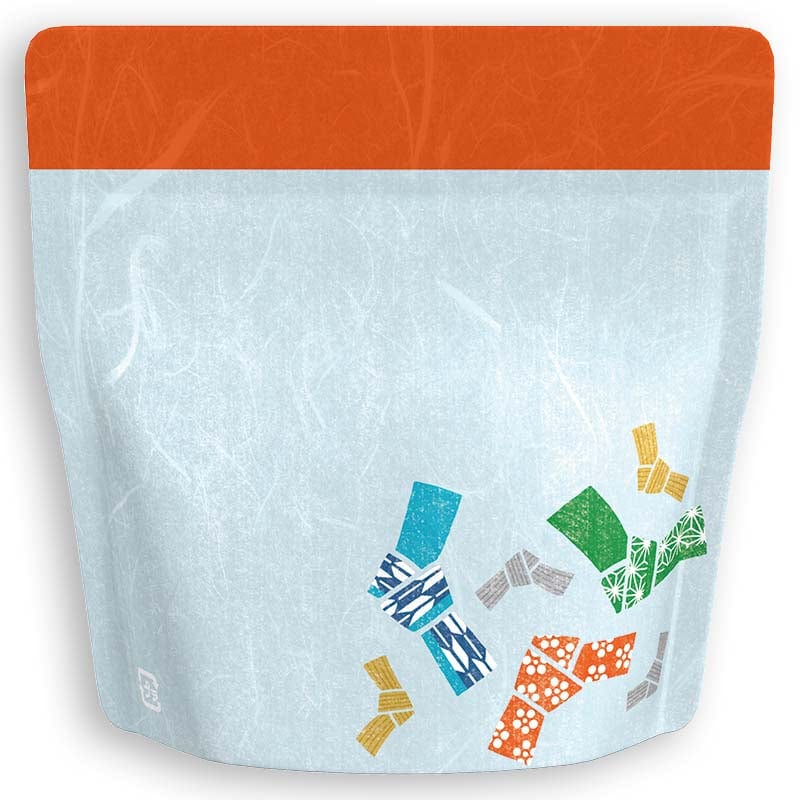 Yoshimura Pack 10154 Resealable Washi Paper Bag Knotted Letter 結び文柄 - Image 2
