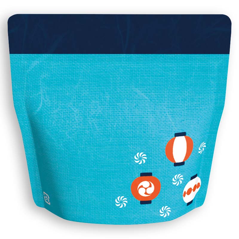 Yoshimura Pack 1334 Resealable Washi Paper Bag Festival Lanterns 祭提灯柄 - Image 2