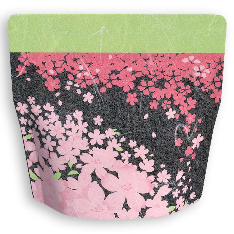 Yoshimura Pack 1364 Resealable Washi Paper Bag Falling Sakura Petals さくら
