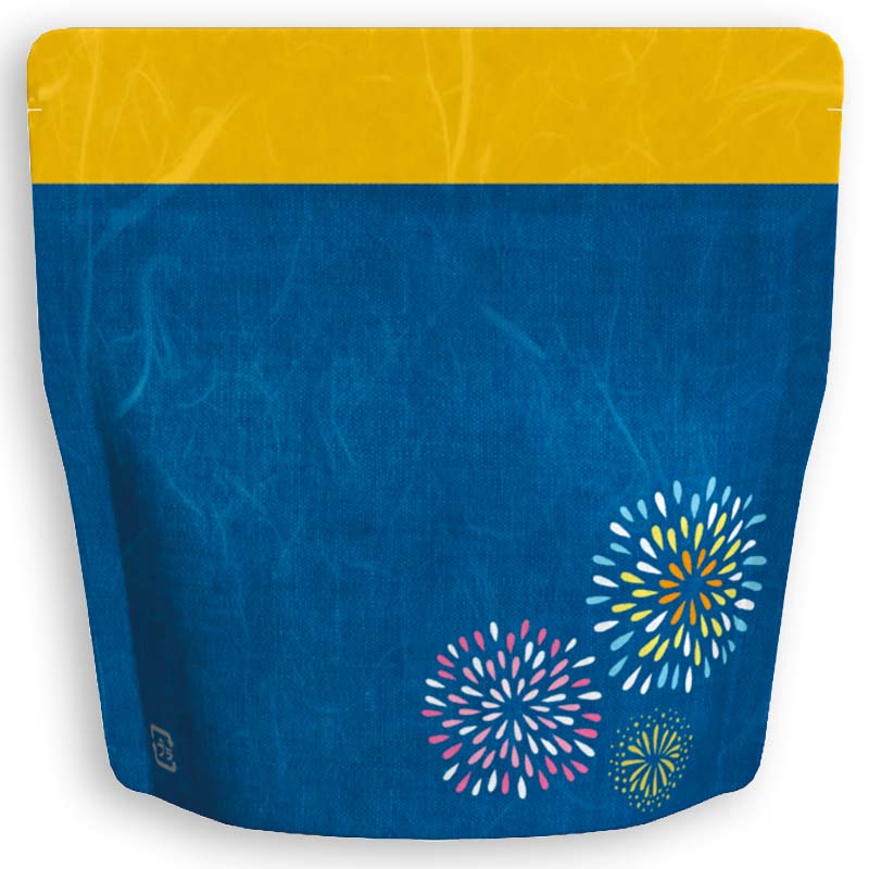 Yoshimura Pack 1370 Resealable Washi Paper Bag Fireworks Festival花火 - Image 2