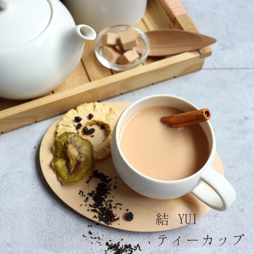 SALIU -YUI- Teacup (white) - Image 4