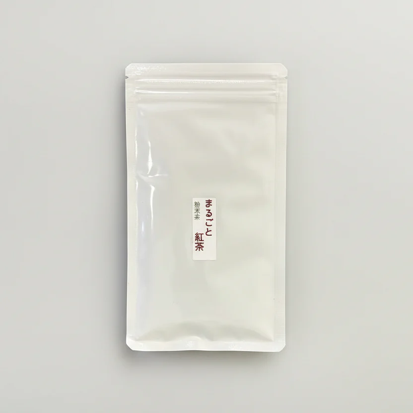 #0771.S5 Zenkouen Tea Garden: Marugoto Series - Black Tea Leaf Matcha Powder まるごと 粉末茶紅茶 - Image 3